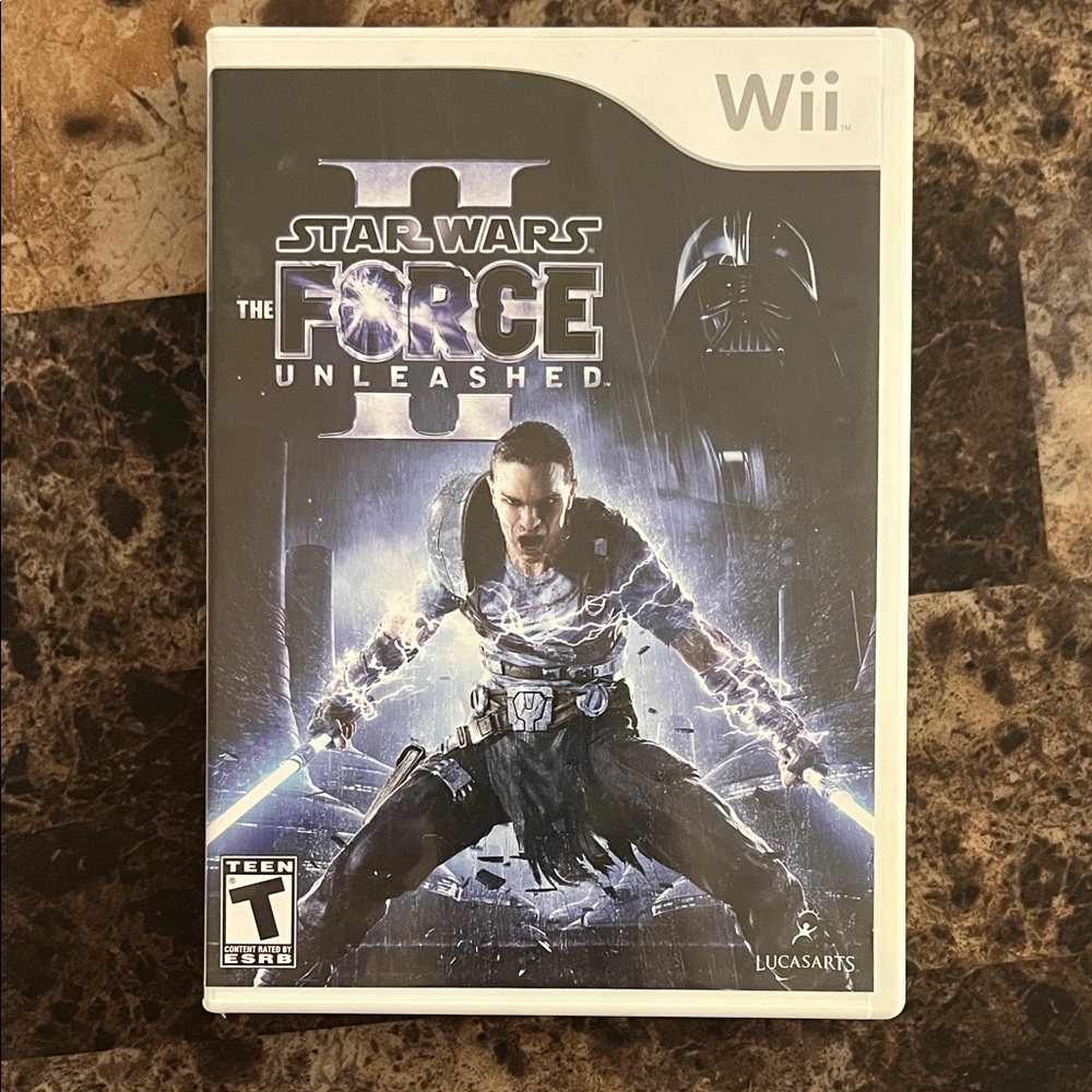 Star Wars: The Force Unleashed II for Wii - Black and White